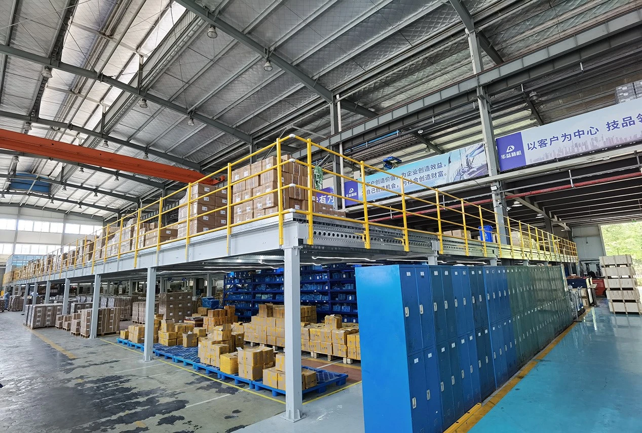 Warehouse Steel Mezzanine Floor2 Warehouse Steel Mezzanine Floor2